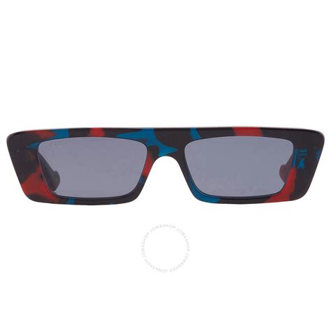 Gucci Blue Rectangular Men's Sunglasses GG1331S 